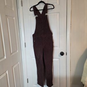 American Eagle Outfitters Plum Jumpsuit Corduroy